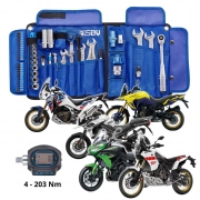 SBVTools MOTORCYCLE TOOL SET for Honda, Kawasaki, Suzuki, Yamaha, Triumph & Royal Enfield Pro Pack