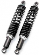 Ikon Twin Shocks BLACK / Rebound & Threaded Preload Adj / All '70-'84 exc R65, R65LS, R80G/S, R80ST