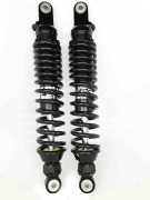 YSS Z Twin Shocks BLACK / Extra Long for Cafe Projects / Walzwerk Schizzo